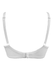 Pour Moi White Padded Flora Plunge Push Up T Shirt Bra - Image 5 of 5