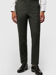 Ted Baker Tailoring Fit Texture Puppytooth Trousers - 2şəkildən 1 şəkil