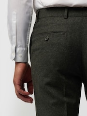 Ted Baker Tailoring Fit Texture Puppytooth Trousers - 2şəkildən 2 şəkil