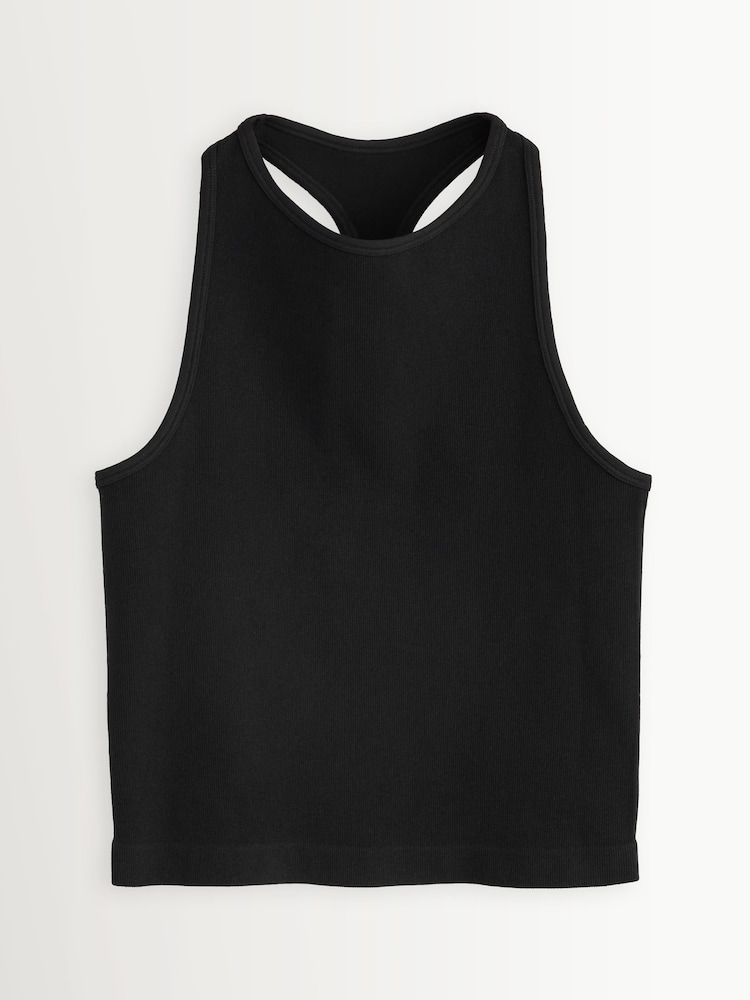 Itim - Free People Hayley Racerback Brami Tank Top - Larawan 1 ng 4