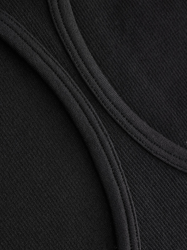 Қара - Free People Hayley Racerback Brami Tank Top - 10суретінің 10 суреті