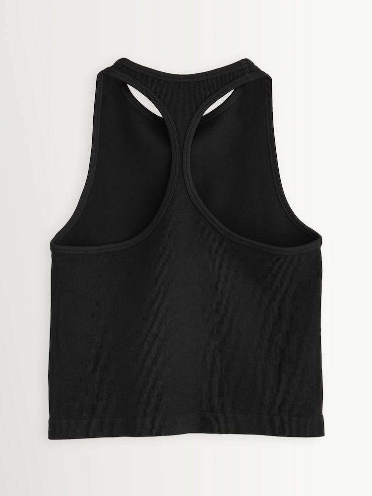 Itim - Free People Hayley Racerback Brami Tank Top - Larawan 2 ng 4