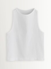 Ақ - Free People Hayley Racerback Brami Tank Top - 9суретінің 6 суреті