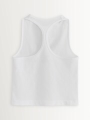Ақ - Free People Hayley Racerback Brami Tank Top - 9суретінің 7 суреті