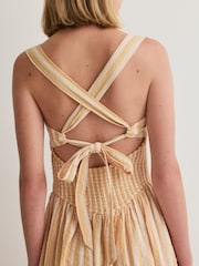 Free People Laurel Plaid Mini Dress - Imaginea 6 din 10