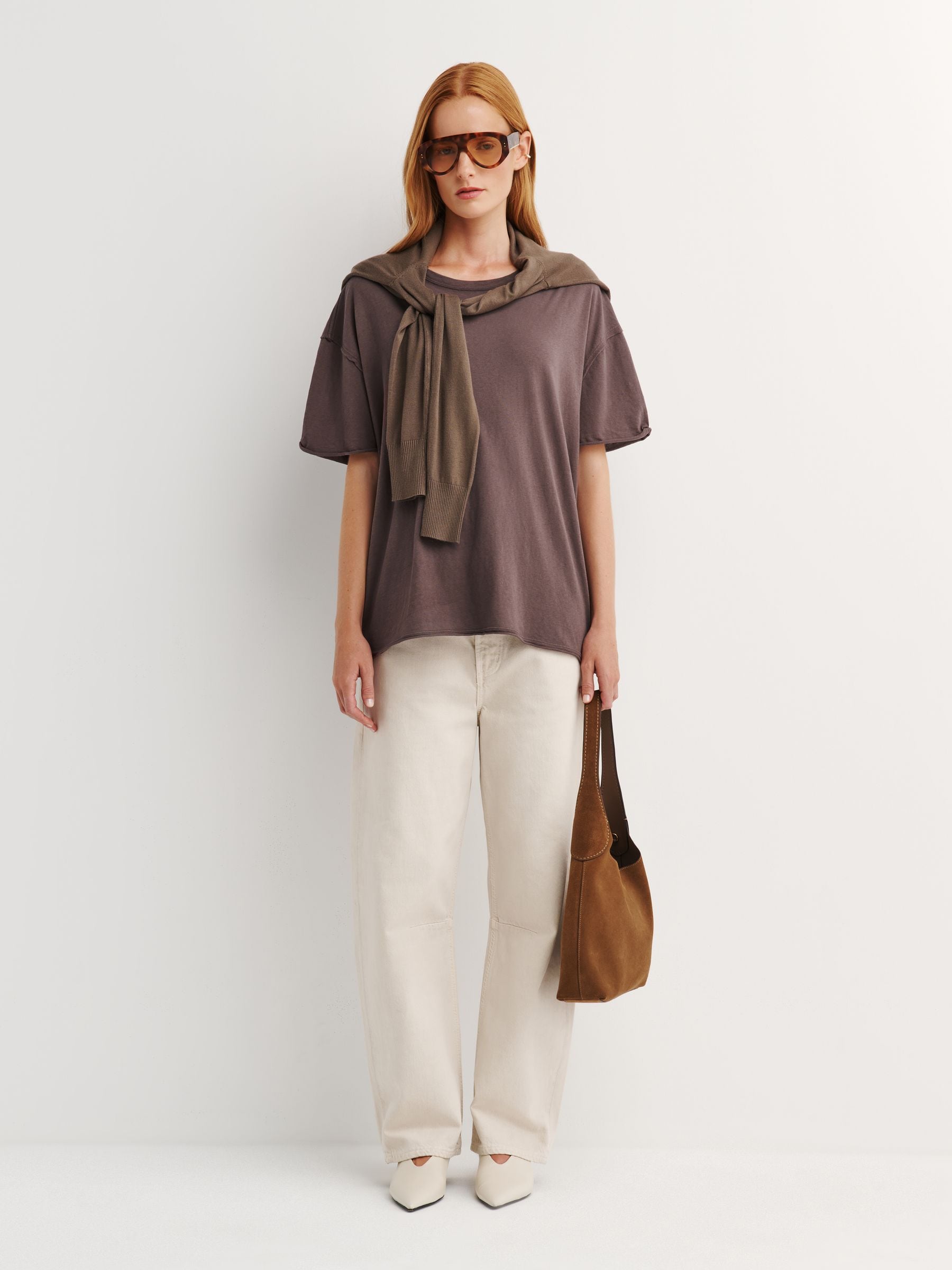 Buy Free People Brown Nina T-Shirt from Next USA