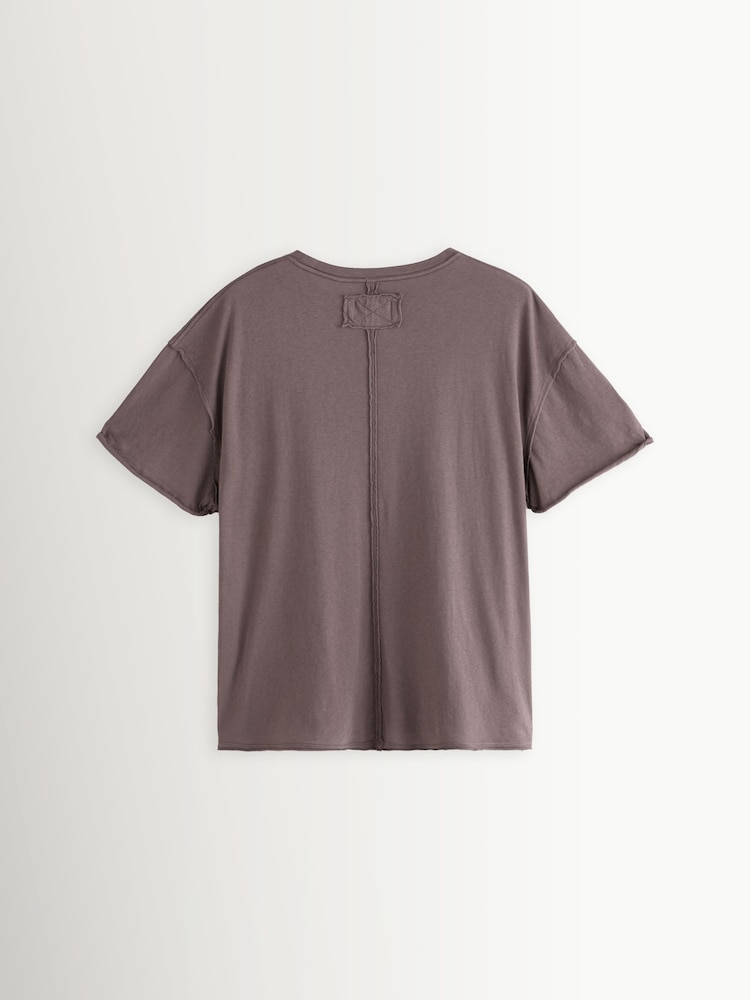 Free People Brown Nina T-Shirt - Image 2 of 6