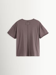 Free People Brown Nina T-Shirt - Image 7 of 11