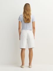 Blanco - Pantalones cortos hasta la rodilla Montana de Free People - Imagen 2 de 7