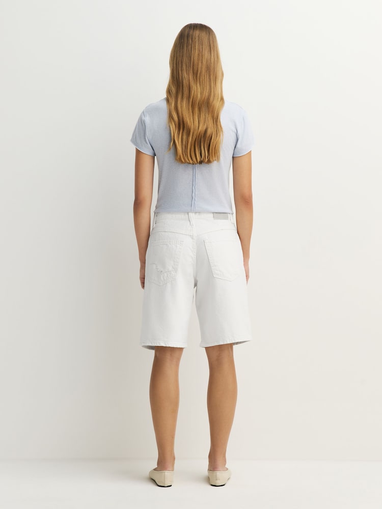 Blanco - Pantalones cortos hasta la rodilla Montana de Free People - Imagen 2 de 7