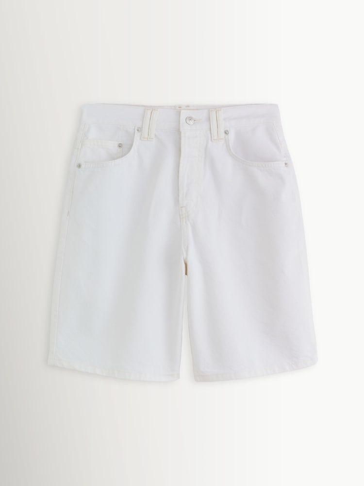 Blanco - Pantalones cortos hasta la rodilla Montana de Free People - Imagen 7 de 7