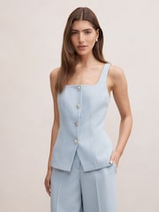 Forever New Lee Square Neck Waistcoat - Imagen 1 de 5