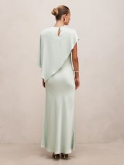 Forever New Blue Zinnia Cape Maxi Dress - Image 2 of 4