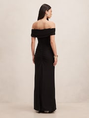 Forever New Ania Ruched Bardot Neck Maxi Dress - Bild 2 von 4