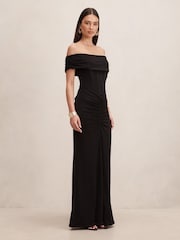 Forever New Ania Ruched Bardot Neck Maxi Dress - Bild 4 von 4