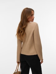 VERO MODA Asymmetrisch vest met gouden knopen - Afbeelding 4 van 5
