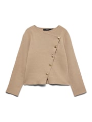 VERO MODA Asymmetrisch vest met gouden knopen - Afbeelding 5 van 5