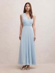 Forever New Leia Pleated Cape Maxi Dress - Bild 1 von 4