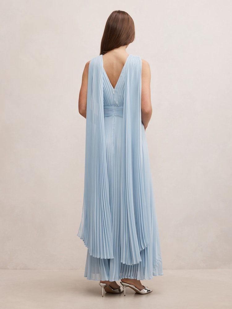 Forever New Leia Pleated Cape Maxi Dress - Bild 2 von 4