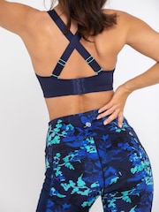Pour Moi Navy Blue Energy Empower U/W Lightly Padded Convertible Sports Bra - Image 2 of 5