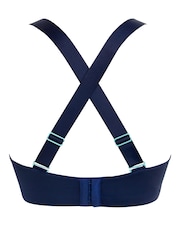 Pour Moi Navy Blue Energy Empower U/W Lightly Padded Convertible Sports Bra - Image 5 of 5