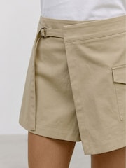 VERO MODA Natural Cargo Skort - Image 3 of 7