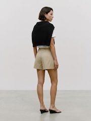 VERO MODA Natural Cargo Skort - Image 4 of 7