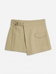 VERO MODA Natural Cargo Skort - Image 6 of 7