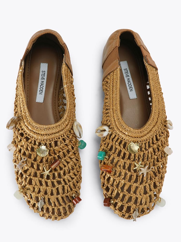 Steve Madden Cream Meela Charm Shoes - Image 2 of 4