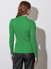 Star by Julien MacDonald Green Diamante Detail Jumper - Image 3 of 6
