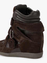 Steve Madden Brown Mavis Suede Trainers - Image 3 of 4