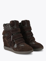 Steve Madden Brown Mavis Suede Trainers - Image 4 of 4