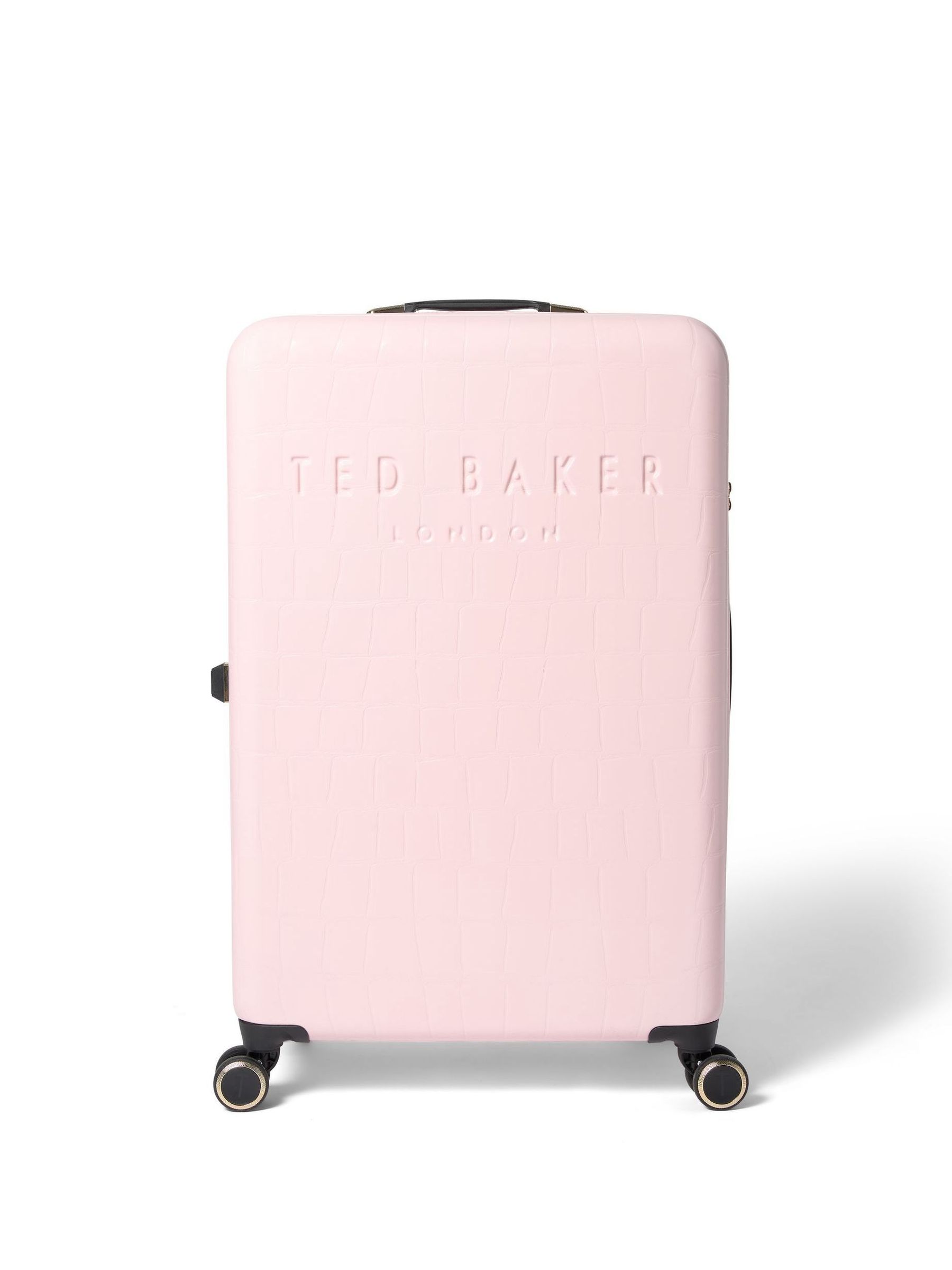 Next：日本 ピンク - Ted Baker アイコンケース クロコダイル調 ラージ