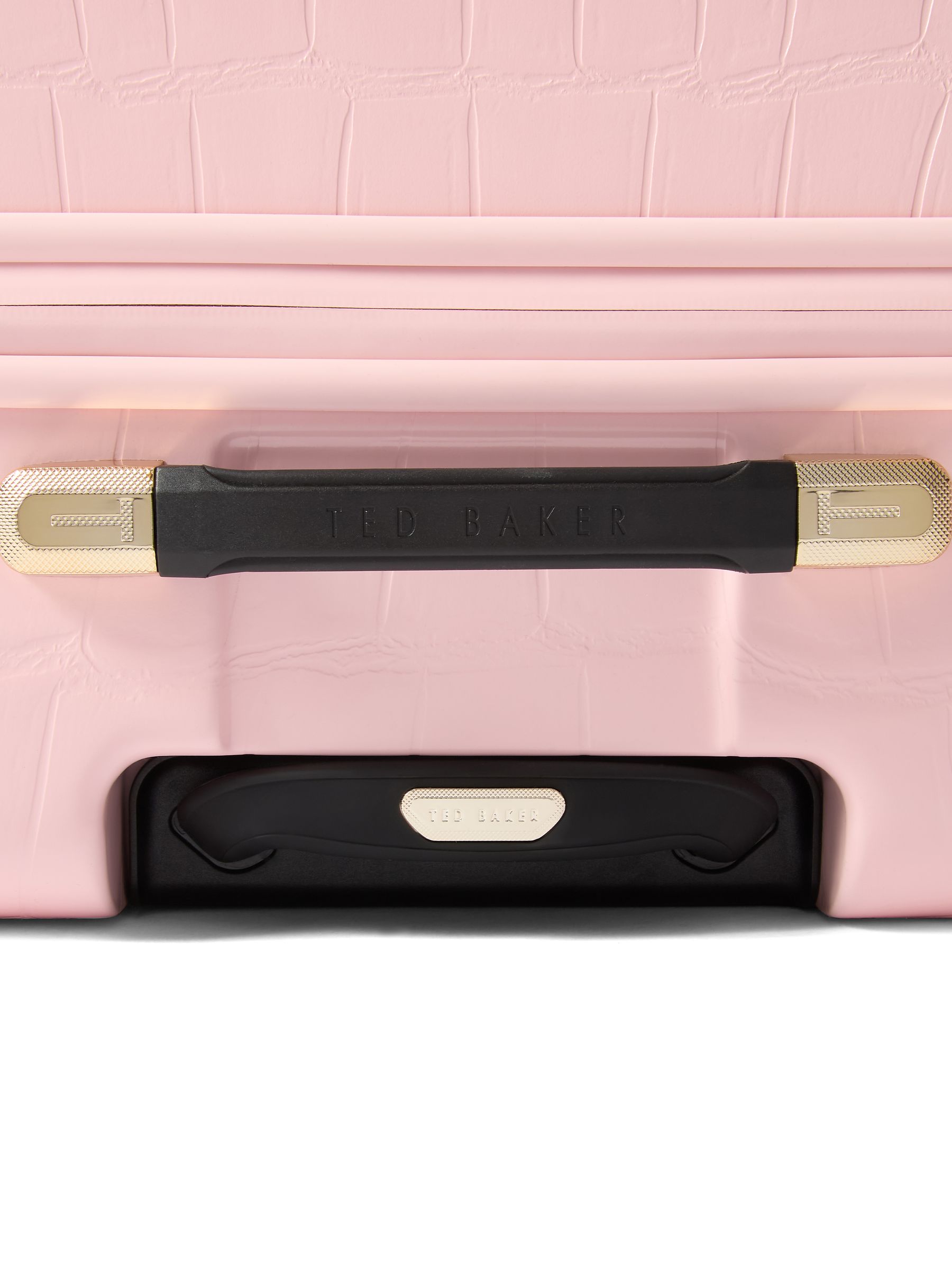 Buy Ted Baker Pink Icon Case Croc Large Suitcase from Next USA