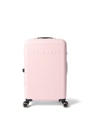 Ted Baker Pink Icon Case Croc Medium Suitcase - Image 1 of 8