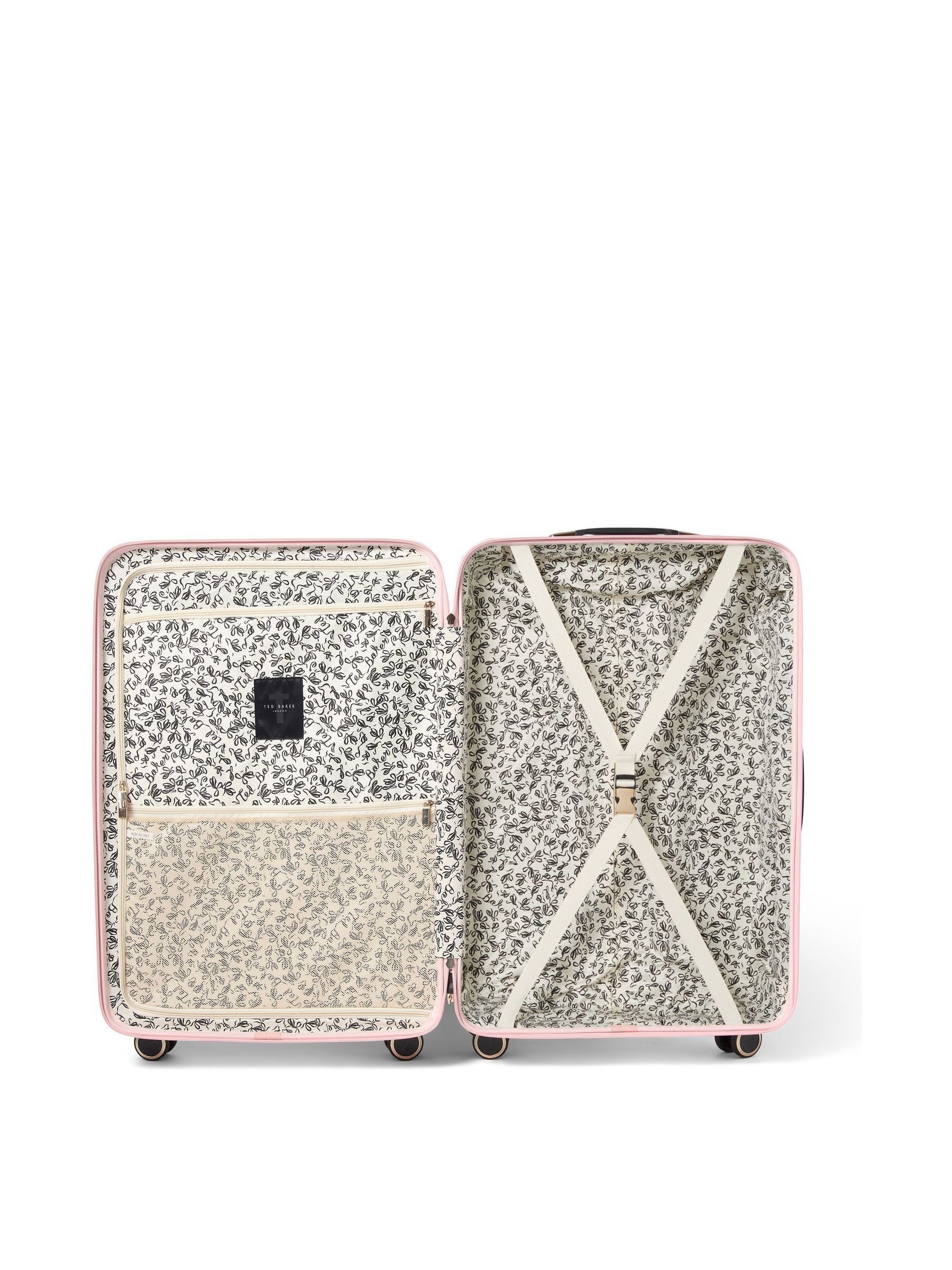 Buy Ted Baker Pink Icon Case Croc Medium Suitcase from Next USA