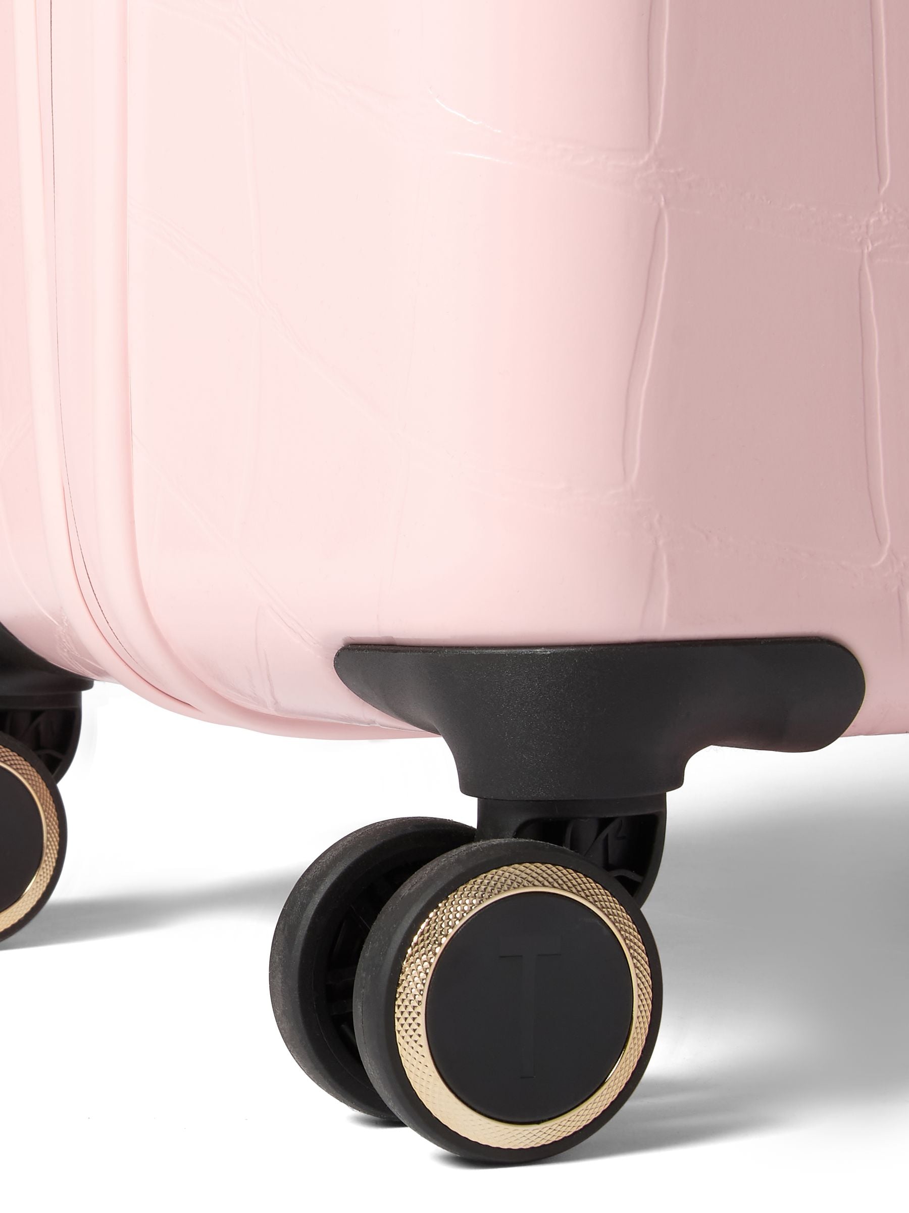 Buy Ted Baker Pink Icon Case Croc Medium Suitcase from Next USA