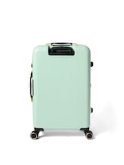 Ted Baker Mint Green Icon Case Croc Medium Suitcase - Image 3 of 8