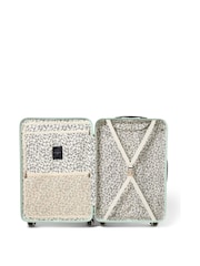 Ted Baker Mint Green Icon Case Croc Medium Suitcase - Image 5 of 8