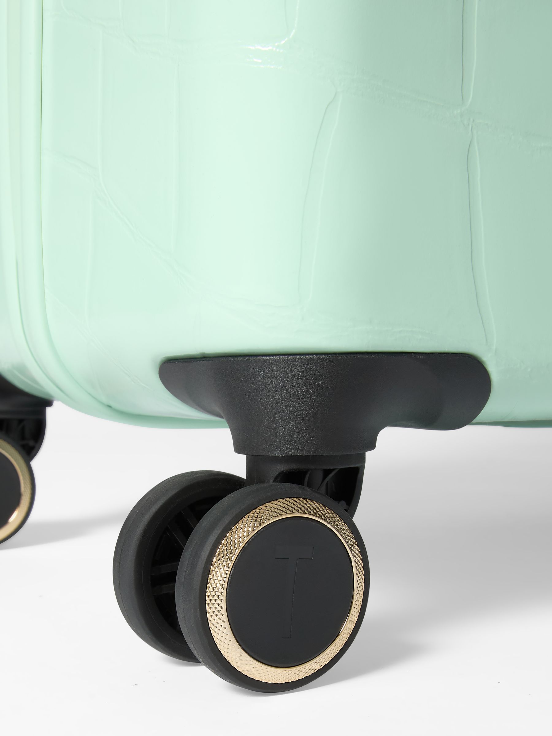 Buy Ted Baker Mint Green Icon Case Croc Large Suitcase from Next USA