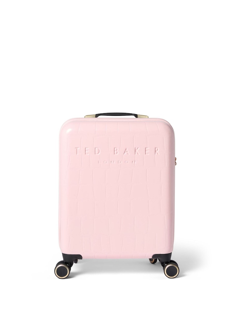 Ted Baker Pink Icon Croc Cabin Case - Image 1 of 7