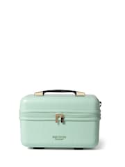 Ted Baker Mint Green Icon Croc Vanity Case - Image 1 of 5