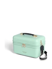 Ted Baker Mint Green Icon Croc Vanity Case - Image 2 of 5