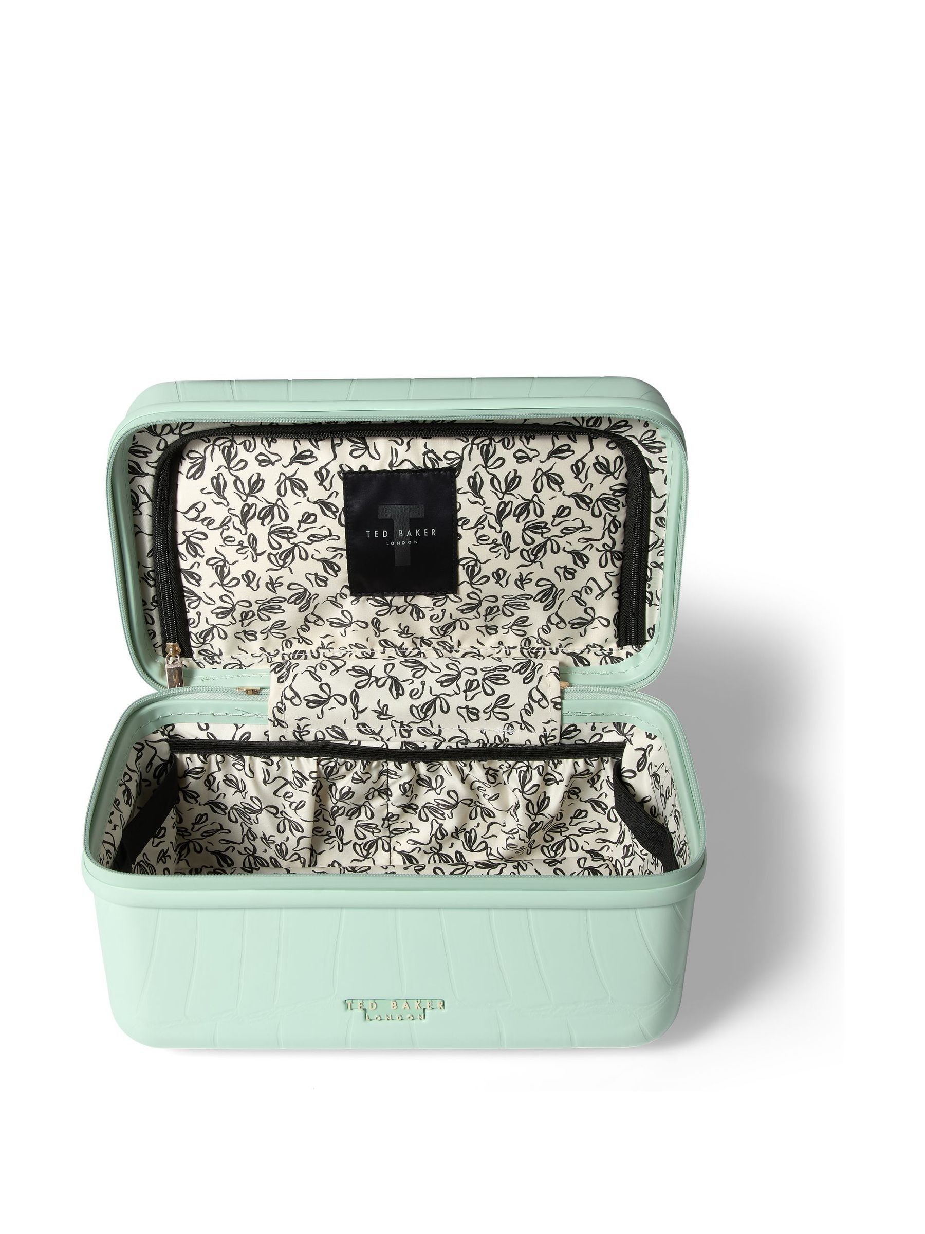 Buy Ted Baker Mint Green Icon Croc Vanity Case from Next USA