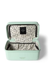 Ted Baker Mint Green Icon Croc Vanity Case - Image 4 of 5