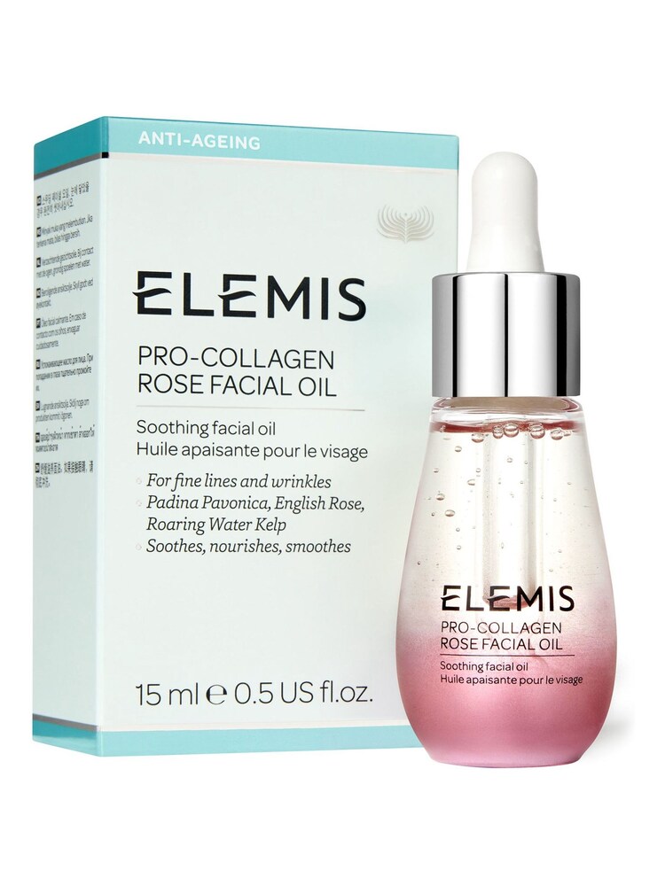 ELEMIS ProCollagen Rose Facial Oil  15ml - Image 2 of 3