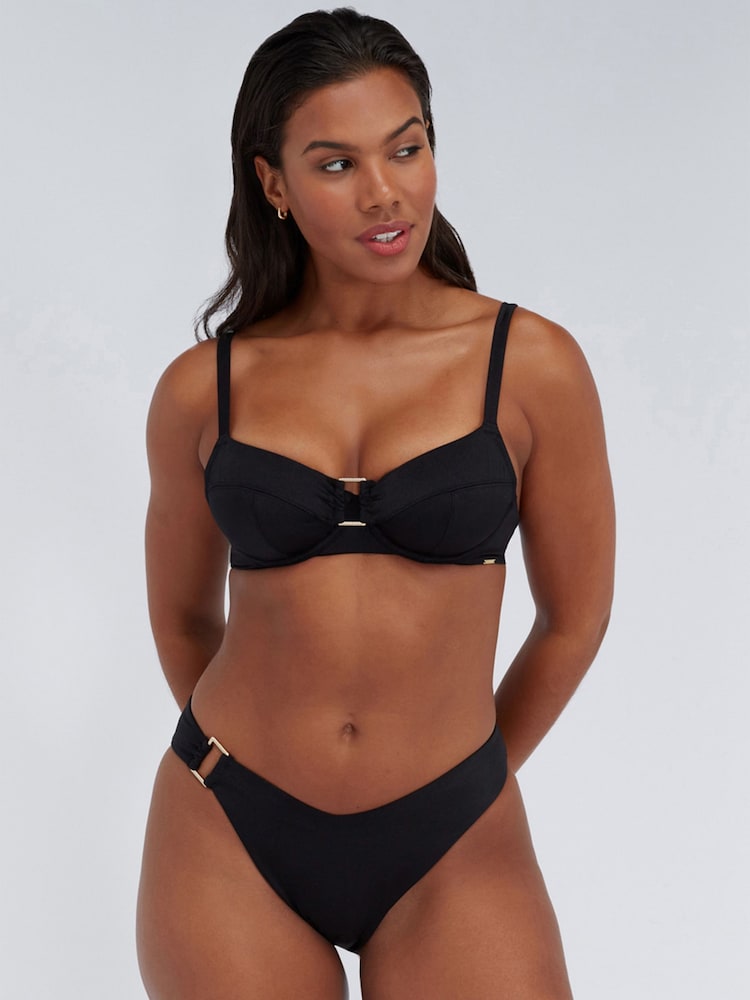 Boux Avenue Black Brief Riad Bikini Bottoms - Image 6 of 6 Boux Avenue Black Brief Riad Bikini Bottoms - Image 6 of 6