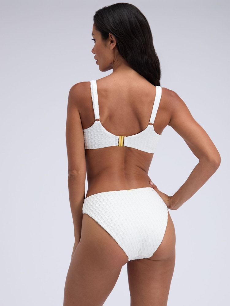Boux Avenue White Brief Riad Bikini Bottoms - Image 2 of 6 Boux Avenue White Brief Riad Bikini Bottoms - Image 2 of 6