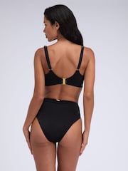 Boux Avenue Black High Waist Riad Bikini Bottoms - Image 2 of 4