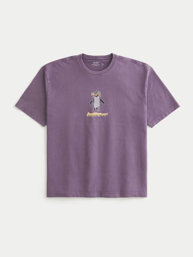 Hollister Pink Y2K Logo T-Shirt - Image 4 of 4 Hollister Pink Y2K Logo T-Shirt - Image 4 of 4